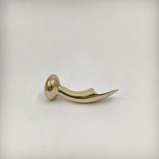 Nautischer Designer Messing Hame Kugelkopf Griff für Holzspazierstock nur Griff Geschenk für Artikel 20,32 cm