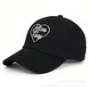Spring and summer new letter embroidered baseball cap men's and women's fashion versatile trend sun hat travel sun protection cap
