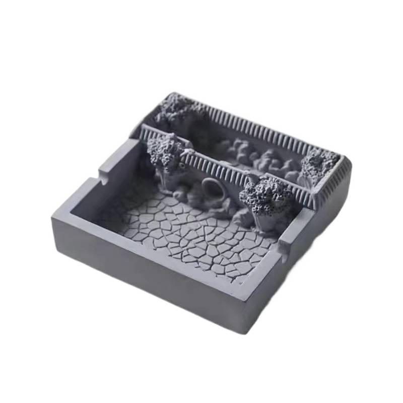 Luxury Creative Cigar Ashtray - Snow Mountain Design, Perfect Father's Day Gift