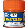 GSI Creos kungs. Krāsa Clear Orange Gloss 10ml Model Paint C49