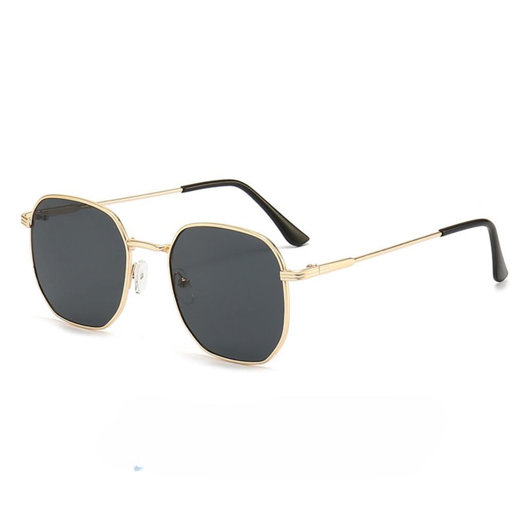 1pc Women Metal Geometric Glasses Fashion PersonalityGirl Style For Rave Party Street Photography Musical Festival