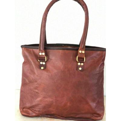 Messenger Bag Vintage Kvinnors äkta getläder Hobo Sling Shoulder Satchel