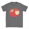 Djo Apple Funny Cartoon Graphic Cotton TShirt For Unisex Beach Funny TShirts O Neck Trending Tees Oversized Casual Clothing