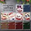 2023 Christmas Snowflake Candy Self-Sealing Bags for Cookies & Biscuits - Santa Tree Design Party Gift Pack