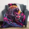 1pc Tiger Roar Blanket - Perfect Gift for Birthdays, Christmas & Halloween- Soft, Warm & Versatile yy250909083