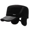 Men's Winter Ear Protection Wool Flat Cap