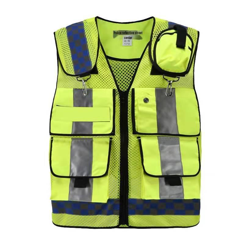 Fluorescent Yellow Reflective Traffic Safety Vest
