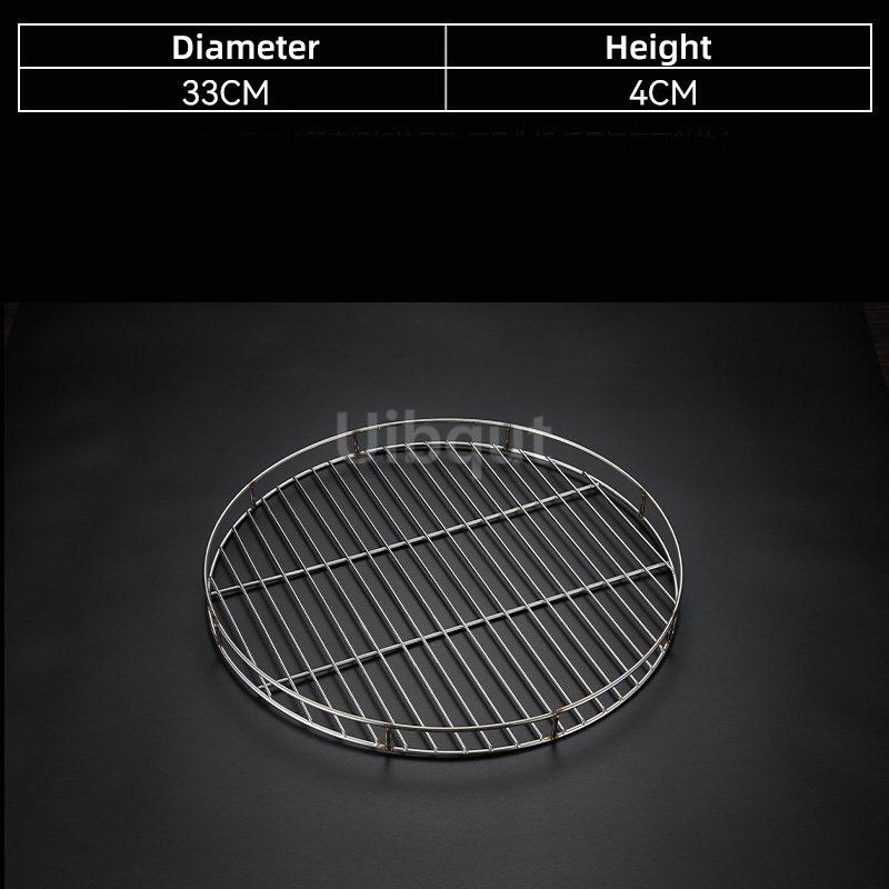 Extra Thick Meat Press Floating Meat Dedicated Rack Smoked Meat Rack Round Stainless Steel Steaming Rack Anti Burn Steamer Liner