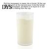 Funny Magic Milk Cup Disappear Illusion Trick Toy Stage Magician Props Gimmick