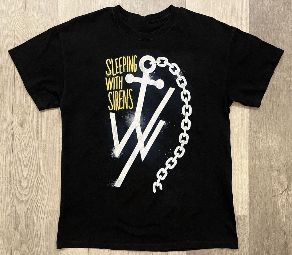 T-Shirt Sleeping With Sirens Band Cotton