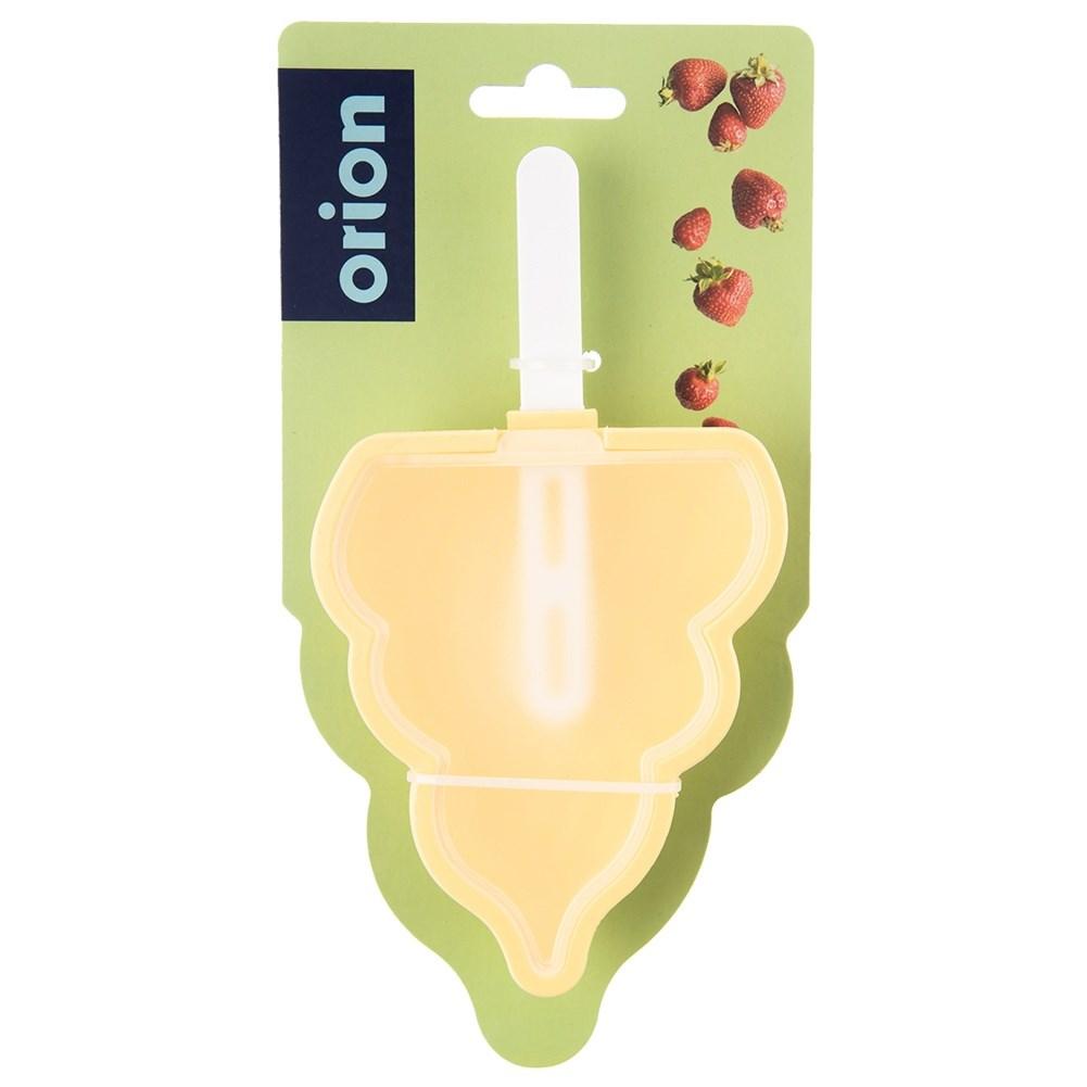 Foremka na lody sorbet forma do lodów na patyku silikonowa z pokrywką CHOINKA ORION 151798