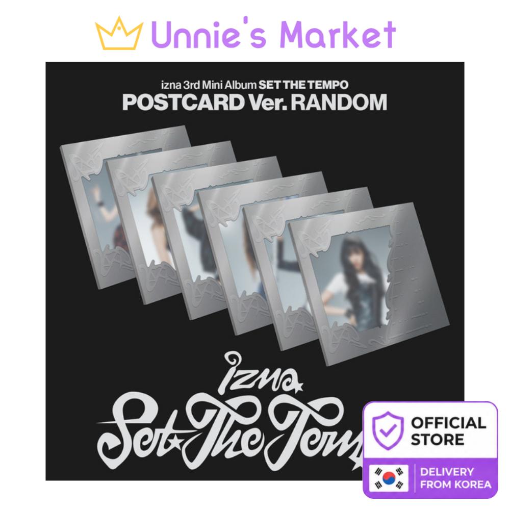 [Pre-order] izna [SET THE TEMPO] POSTCARD Ver. + Free Gift Random ver. (no duplicates)