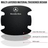 4Pcs Car Door bowl Sticker with Door Handle Bowl Scratch Protective Sticker For Mercedes-Benz W166 W212 W204 C E ML GL GLK Class