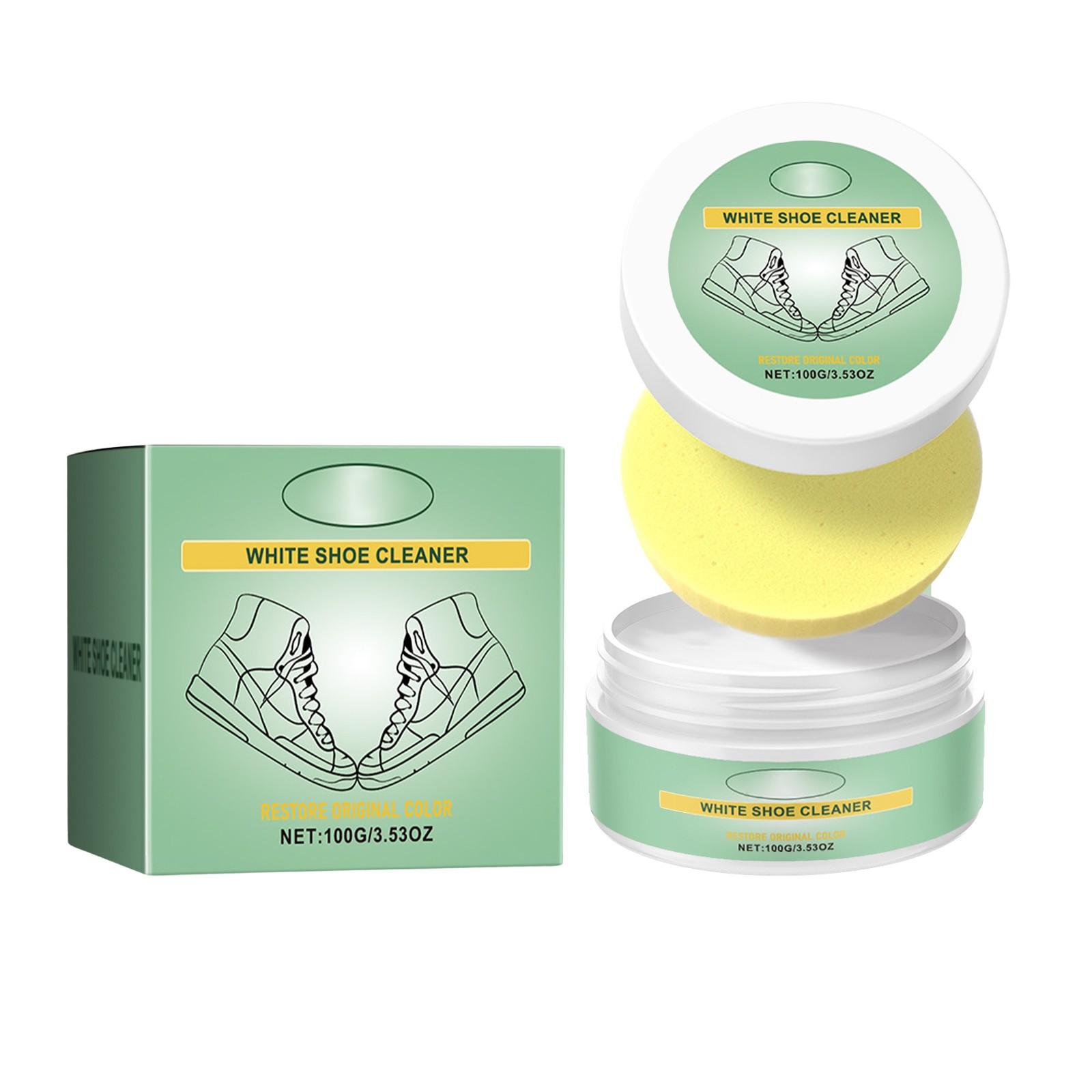 

Белый крем для чистки обуви Кожаная обувь и сумки Бесплатная стирка Чистящий крем