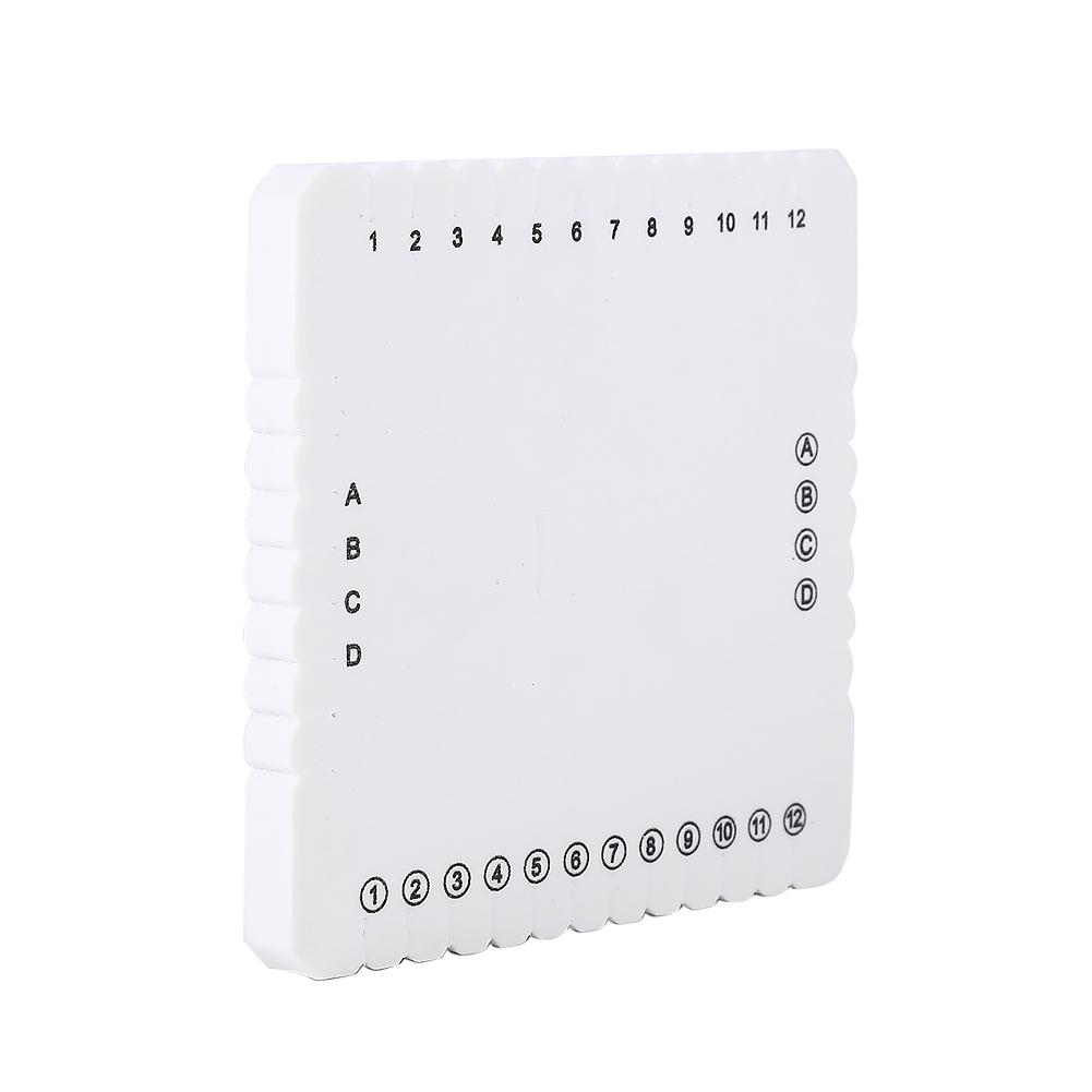 

Белый квадратный диск из пеноматериала ЭВА для плетения нитей, плетеная ткацкая доска(105мм)