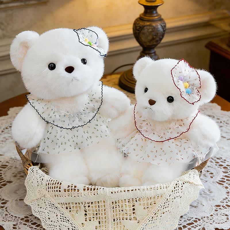 Cute Gauze Bear Doll, Super Cute Huggable Bear, Teddy Bear Doll, Plush Toy, Rag Doll, Gift For Children And Girls