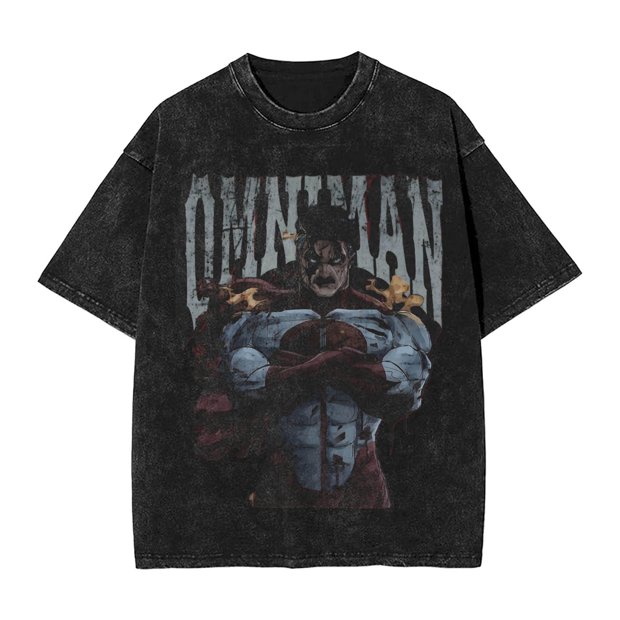 Battle Beast Invincible Comic T Shirt Hip Hop Washed Cotton Oversize T-Shirts Vintage Men Women Streetwear Printed Tee Shirt S