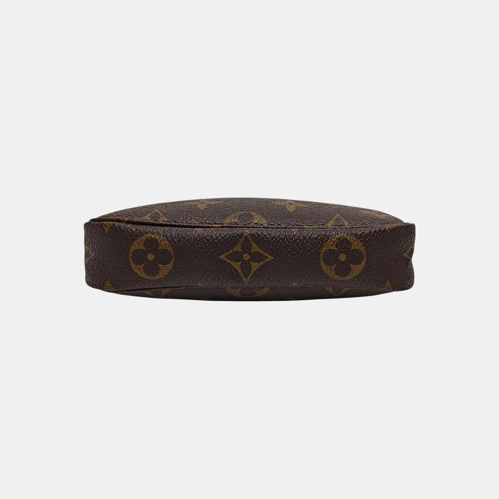 [Pre-Owned] Louis Vuitton Mini Pochette Accessoires 'Brown Monogram Canvas' - Good #YJ0Y4Y