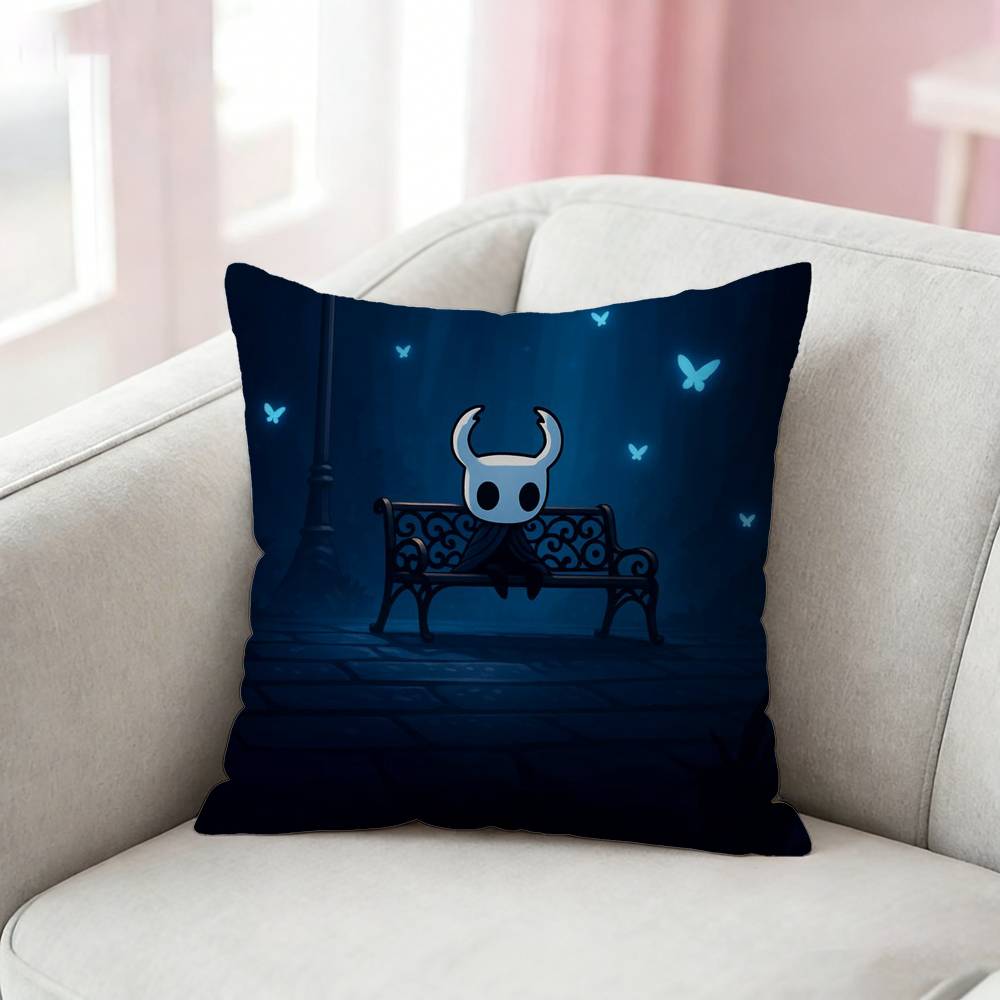 Game HHollow Knight Silksong Pillow Case Pattern Printed Pillowcase For Living Room Sofa Cushion Cover