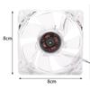 USB Fan 5V Air Cooling RGB Fan Cooler 8x8 12x12cm LED Light Mute PC Computer Fan with 100CM cable for Hamester Cage Fish Tank