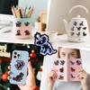 56Pieces Creative Dinosaur Graffiti Stickers for Easy Peels and Stick Application Scrapbook Luggage Decoration
