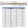 13PC Hexagonal Handle Titanium-Plated Twist Drill Bit Set (1.5-6.5mm) for Electric Drills and Screwdrivers