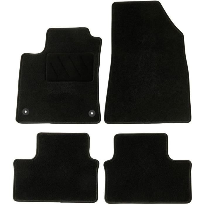Tapis De Voiture - DBS - Clio 5 - Sur Mesure - Antidérapant - 4 Pièces