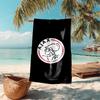 proof beach towel with AFC Ajax pattern - soft,absorbent,quick-drying,machine washable - perfect for swimming,camping,bathing