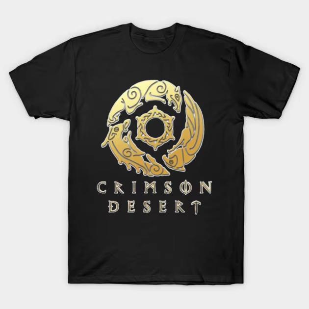 Summer Crimson Desert Game Logo Pattern Unisex New Tshirt Pure Cotton Action Adventure Game Casual Comfortable YK Shirt