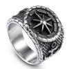 Titanium Steel Men's Personality Domineering Anchor Ring Fashion Trend Versatile