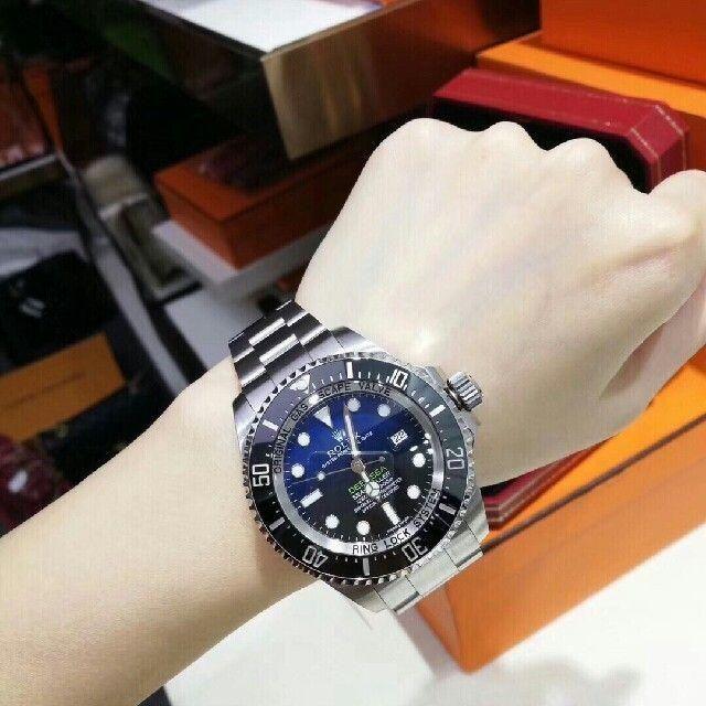 Used Welcome to purchase Sea-Dweller Deep Sea D Blue 126660# Automatic winding | Today only special price | New and unused--WTO import 3