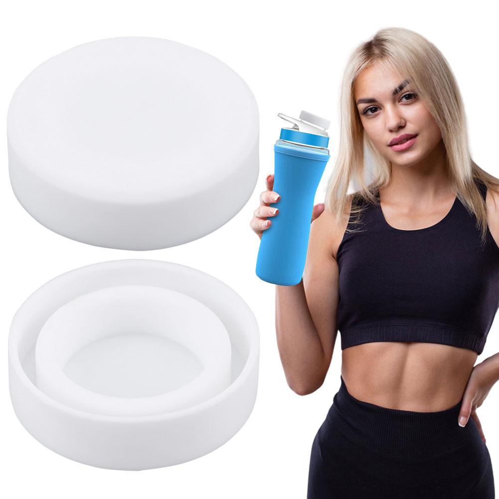 1/2Pcs Silicone Bottle Cap Fits Plastic and Metal Bottles Bottle Sealing Cap Non Slip Dust-Proof for Cirkul Water Bottle