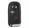 Xjmynb For Jeep Grand Cherokee Dodge Ram 1500 Journey Dart Challenger Durango 2/3/4/5 Buttons Remote Car Key Shell Case Fob