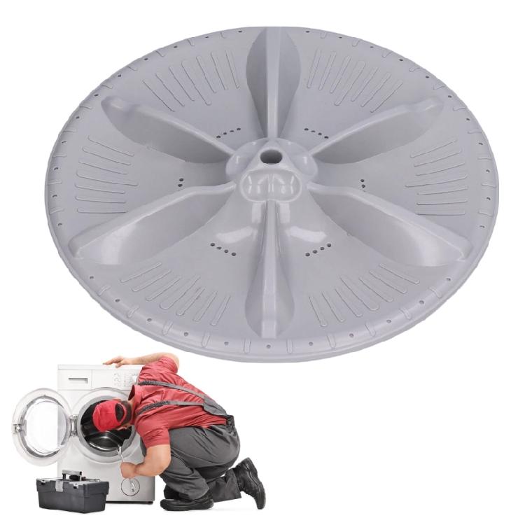 37.5cm Washing Machine Replacement Agitator Quick Installation Washing Machine Impeller Plate Plastic Texture for Home