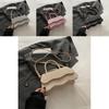 Chic Pu Leather Small Square Bag In Black Silver Pink And Khaki For Everyday Use