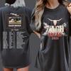 SOLDES T-shirt de la tournée Zach Bryan 2026 Avec Heaven On Tour T-shirt Vintage Unisexe
