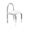 Acrylic Restaurant Kitchen Lounge Dining Chairs Modern Simple Dormitory Bedroom Makeup Chair Living Room Single Backrest Chair