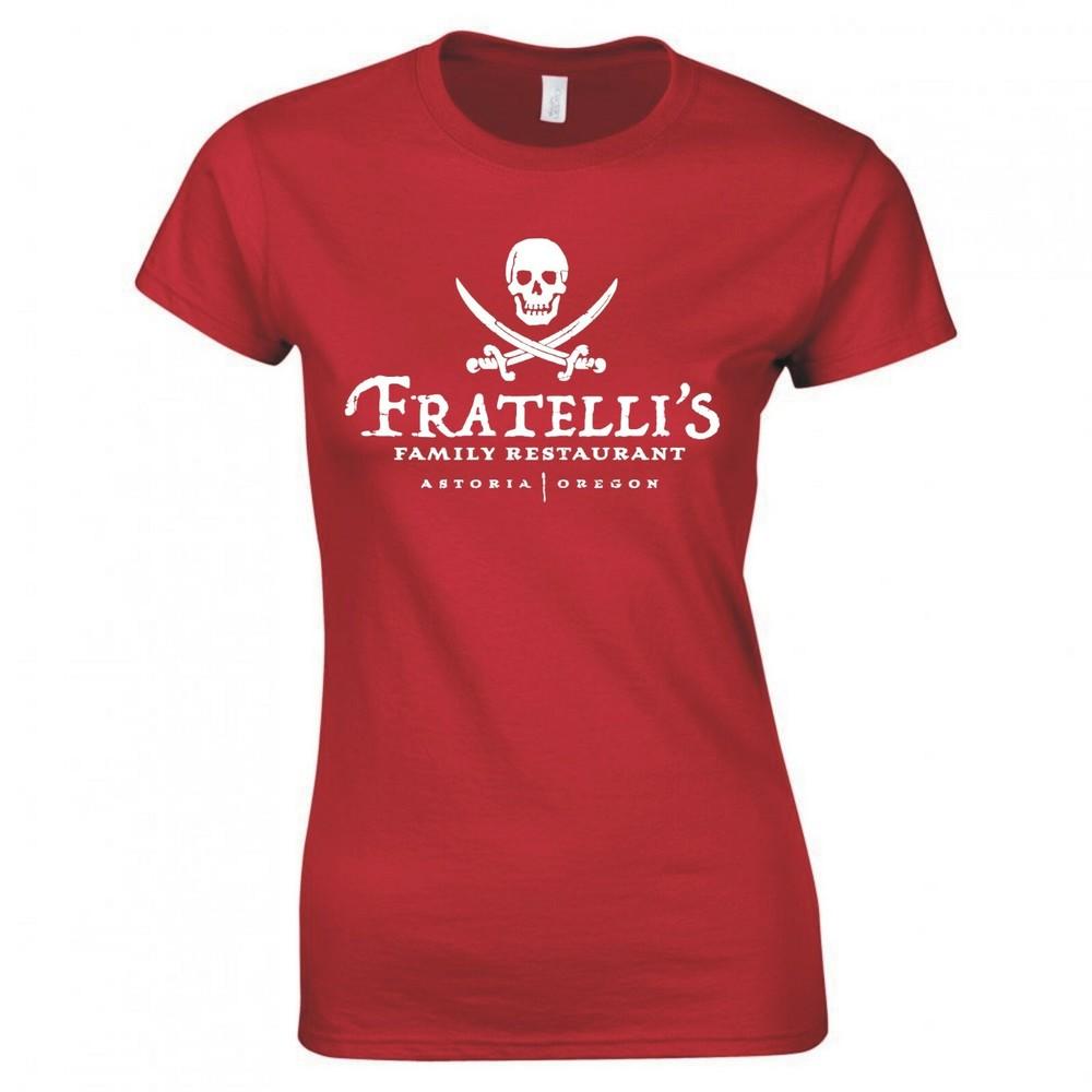Inspired By The Goonies Fratellis Family Restaurant Ladies Skinny Fit TShirt S