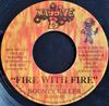 7inch Record BOUNTY KILLER - Fire With Fire MAS169 Massive B 2000 US Reggae, Ska & Dub Used