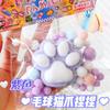 Kawaii Donut Plush Cat Paw Squeeze Toy Stress Sensory Play Blind Bag Cute Internet Viral