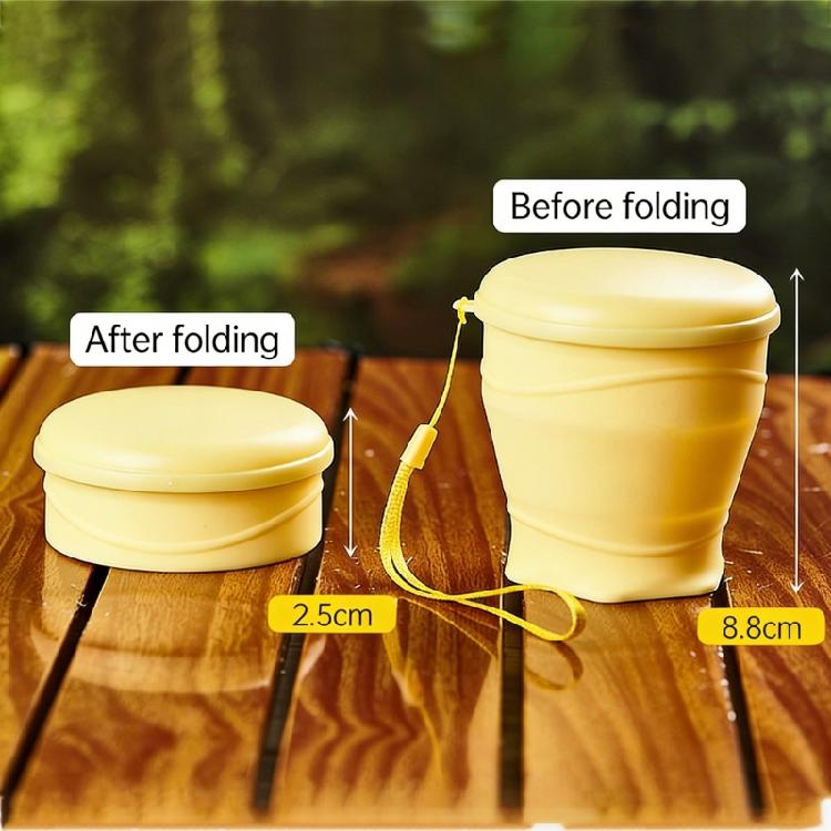 Drinking Cup with Lid and Carrying Strap Dishwasher Safe Silicone Drinkware For Sports And Everyday Use
