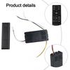 Remote Control For Ceiling Fan Light With 6 Speed Options Battery Monitoring