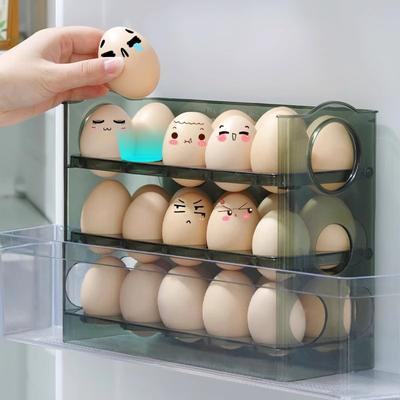 Egg Storage Box Refrigerator Organizer Food Containers Egg Fresh-keeping Case Holder Tray Dispenser Kitchen Storage Boxes New