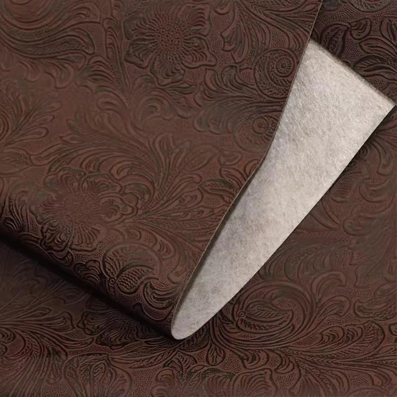 30x137cm Geometric Pattern Faux Leather PVC Synthetic Leather Fabric Sheets DIY Earrings Bags Sofa Furniture Making Crafts