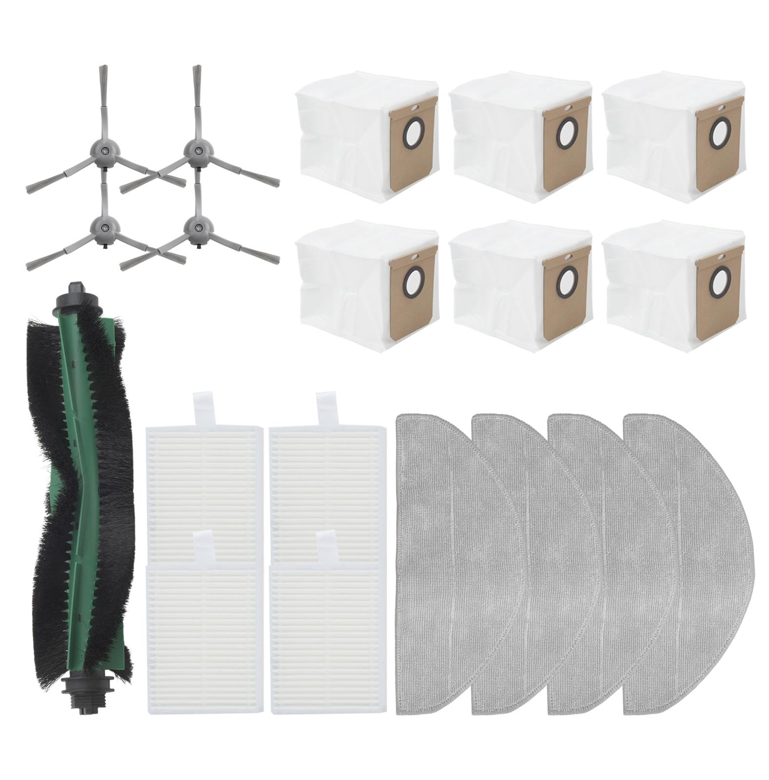

Home Cleaning Robot Vacuum Accessories Replacement Brush Kit As Shown Microfiber Mop Cloths Nylon And Plastic Material