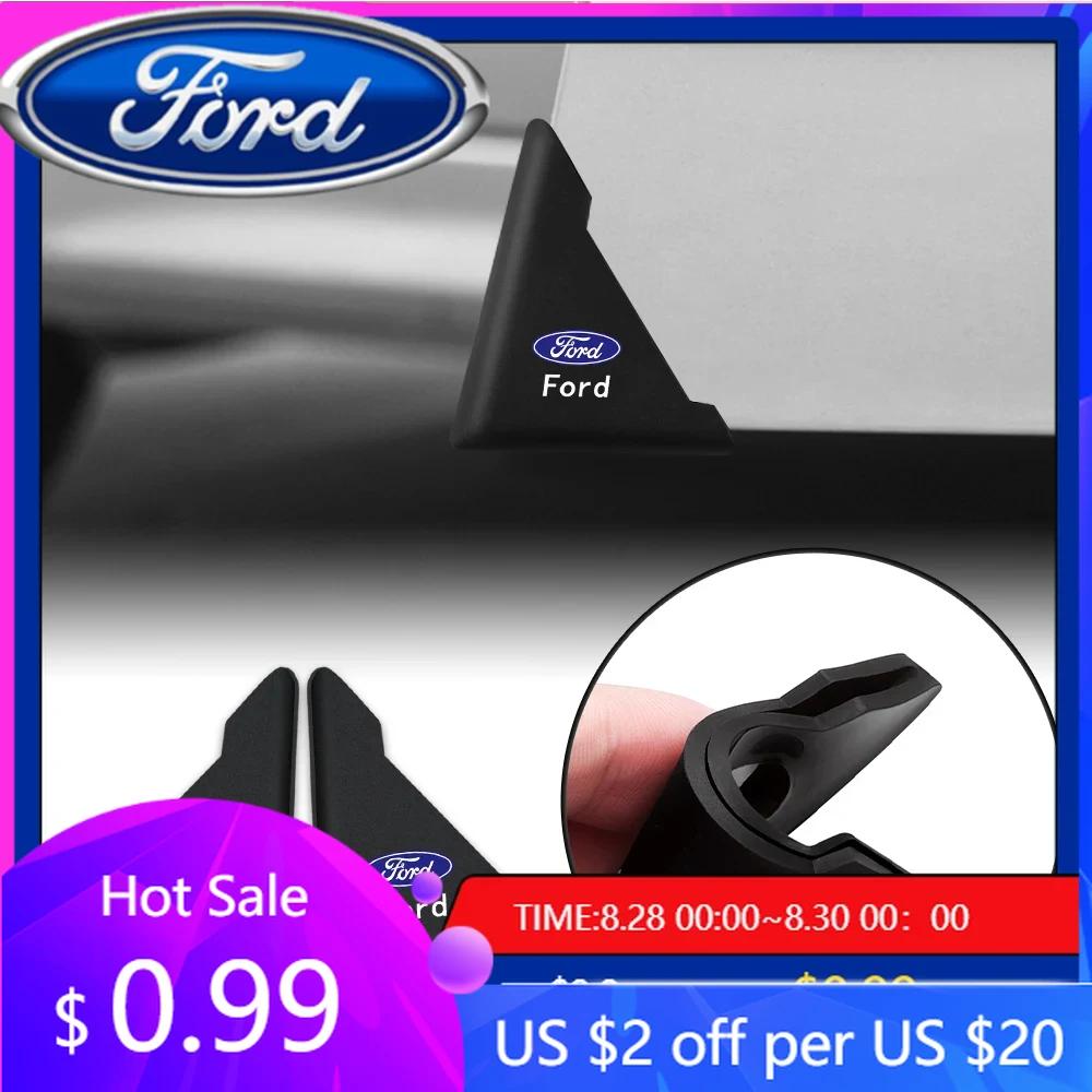 Neuer 2026 Autoaufkleber 2 Stück Auto Tür Eckabdeckung Stoßstange Kratzschutz Aufkleber Für Ford Ranger Focus Kuga Mustang S-MAX T