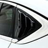 For Buick Regal Opel Insignia B 2017-2025 Car Rear Louver Window Side Shutter Cover Trim Sticker Vent Scoop ABS Carbon Fiber