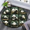 Pandas Round Area Rug,Carpet Rug for Living Room Bedroom Sofa Playroom Decor,Non-slip Floor Mat