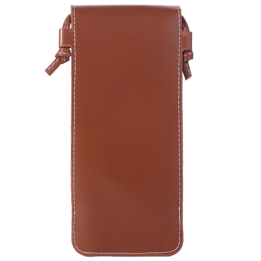 Borsa Portamonete per Occhiali in Pelle PU Fatta a Mano Custodia Protettiva per Occhiali da Appendere a Spalla Custodia per Occhiali Borsa