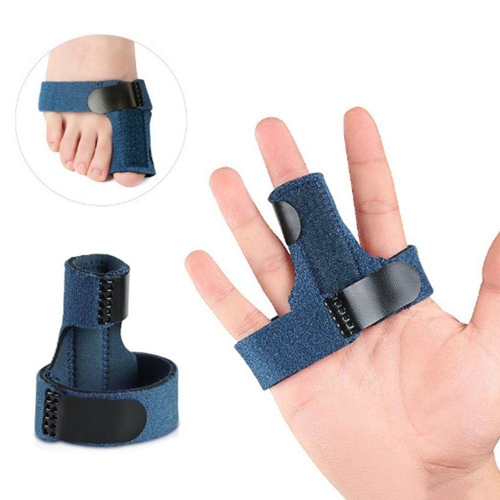Built-in Aluminum Bar Finger Brace Trigger Adjustable Finger Support Protector  Pinky Finger